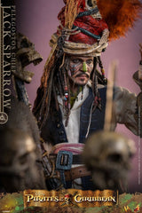 Hot Toys Pirates of the Caribbean – Fluch der Karibik 2 Pelegostos Chief Jack Sparrow DX 1/6 Actionfigur