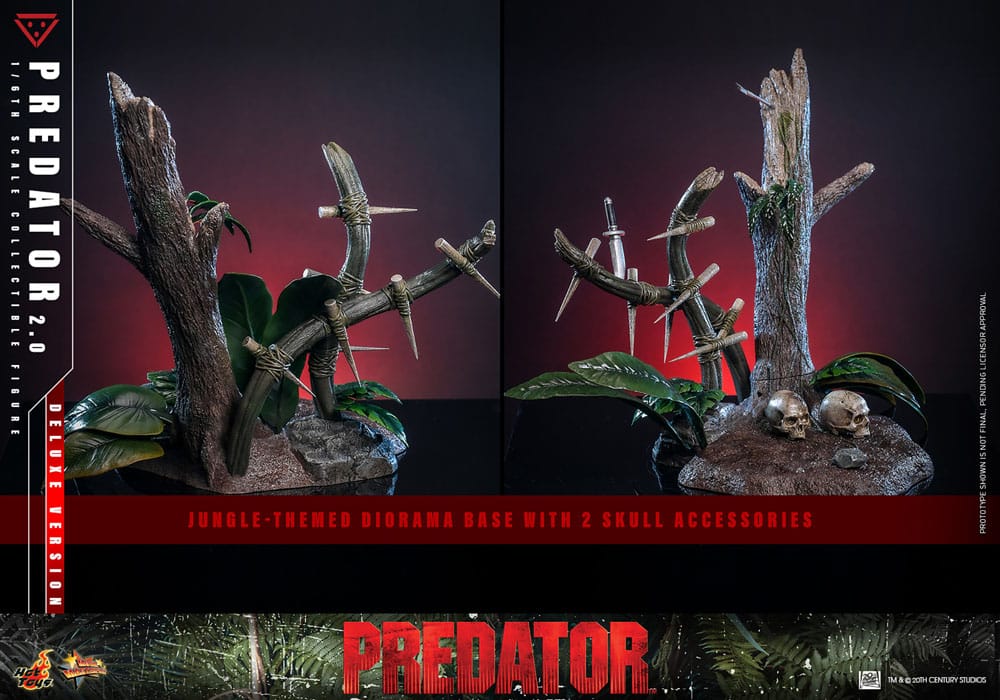 Hot Toys Predator (2.0) Deluxe Version 1/6 Actionfigur