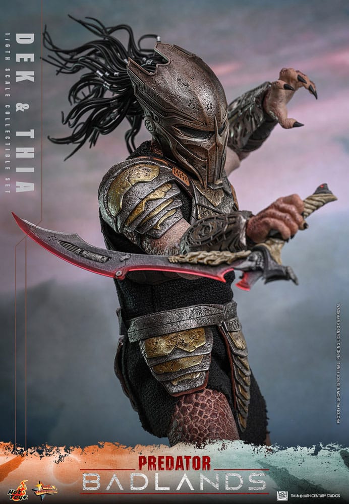 Hot Toys Predator: Badlands Movie Masterpiece Actionfigur 1/6 Dek & Thia 30 cm