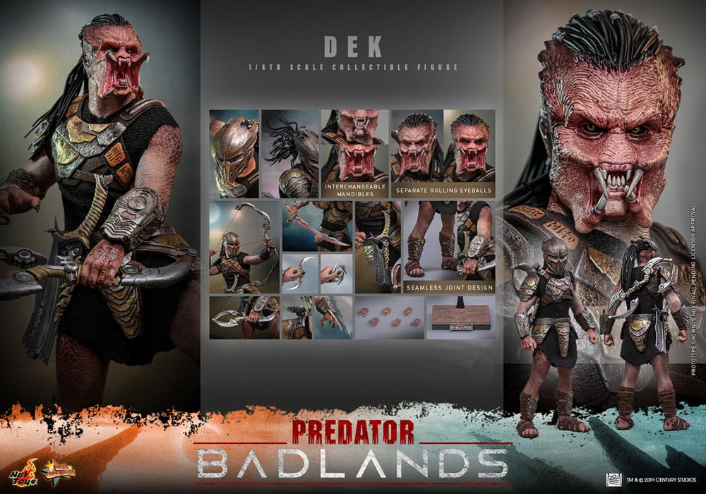 Hot Toys Predator: Badlands Movie Masterpiece Actionfigur 1/6 Dek 30 cm