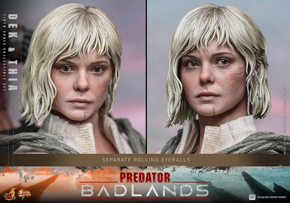 Hot Toys Predator: Badlands Movie Masterpiece Actionfigur 1/6 Dek & Thia 30 cm