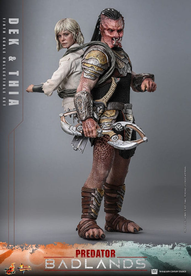 Hot Toys Predator: Badlands Movie Masterpiece Actionfigur 1/6 Dek & Thia 30 cm