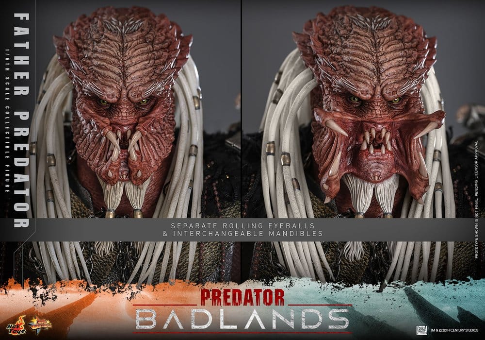 Hot Toys Predator: Badlands Movie Masterpiece Actionfigur 1/6 Njohrr 36 cm