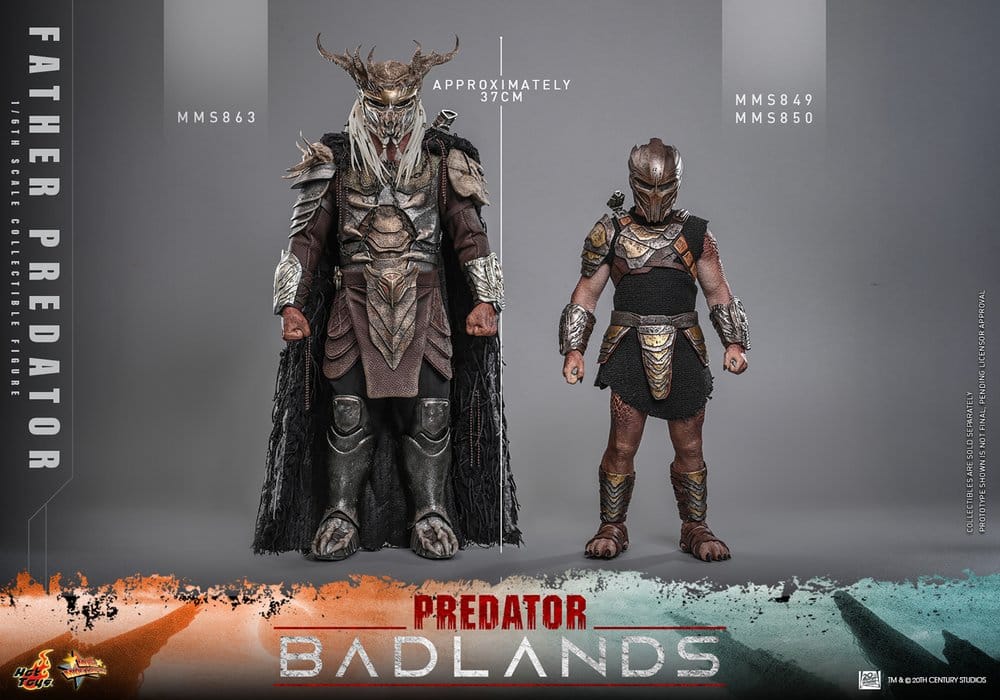 Hot Toys Predator: Badlands Movie Masterpiece Actionfigur 1/6 Njohrr 36 cm