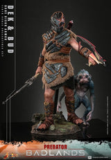 Hot Toys Predator: Badlands Movie Masterpiece Actionfiguren 2er-Pack 1/6 Dek (Bone Bison Armor) and Bud 31 cm