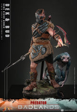 Hot Toys Predator: Badlands Movie Masterpiece Actionfiguren 2er-Pack 1/6 Dek (Bone Bison Armor) and Bud 31 cm