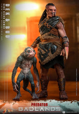 Hot Toys Predator: Badlands Movie Masterpiece Actionfiguren 2er-Pack 1/6 Dek (Bone Bison Armor) and Bud 31 cm