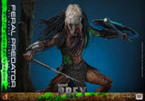 Hot Toys Prey Actionfigur 1/6 Feral Predator (Battle Damaged Version) 37 cm