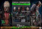 Hot Toys Prey Actionfigur 1/6 Feral Predator (Battle Damaged Version) 37 cm