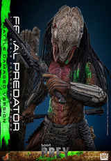 Hot Toys Prey Actionfigur 1/6 Feral Predator (Battle Damaged Version) 37 cm
