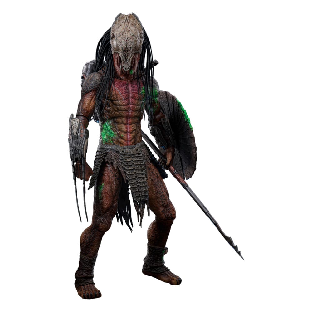 Hot Toys Prey Actionfigur 1/6 Feral Predator (Battle Damaged Version) 37 cm