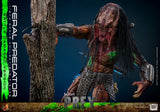 Hot Toys Prey Actionfigur 1/6 Feral Predator (Battle Damaged Version) 37 cm
