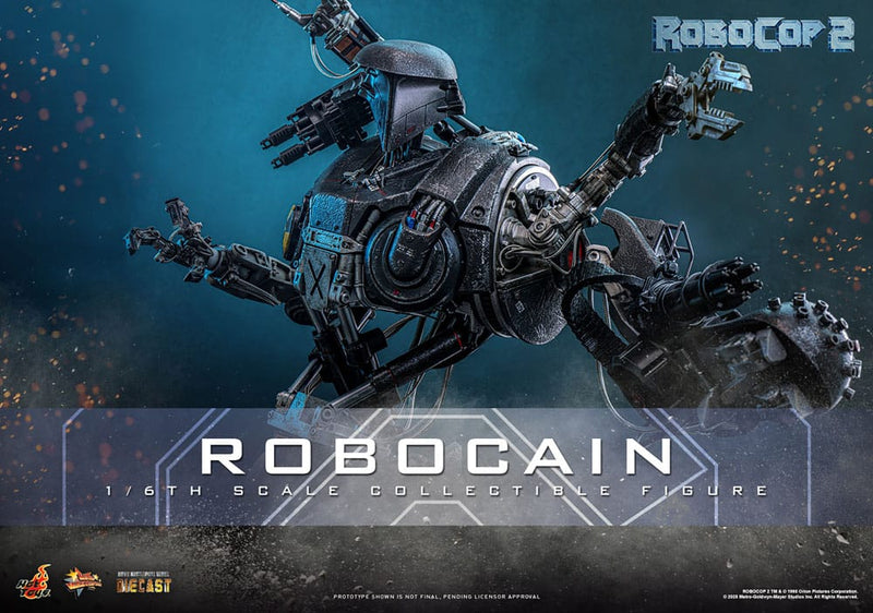 Hot Toys RoboCain RoboCop 2 Diecast 1/6 Actionfigur