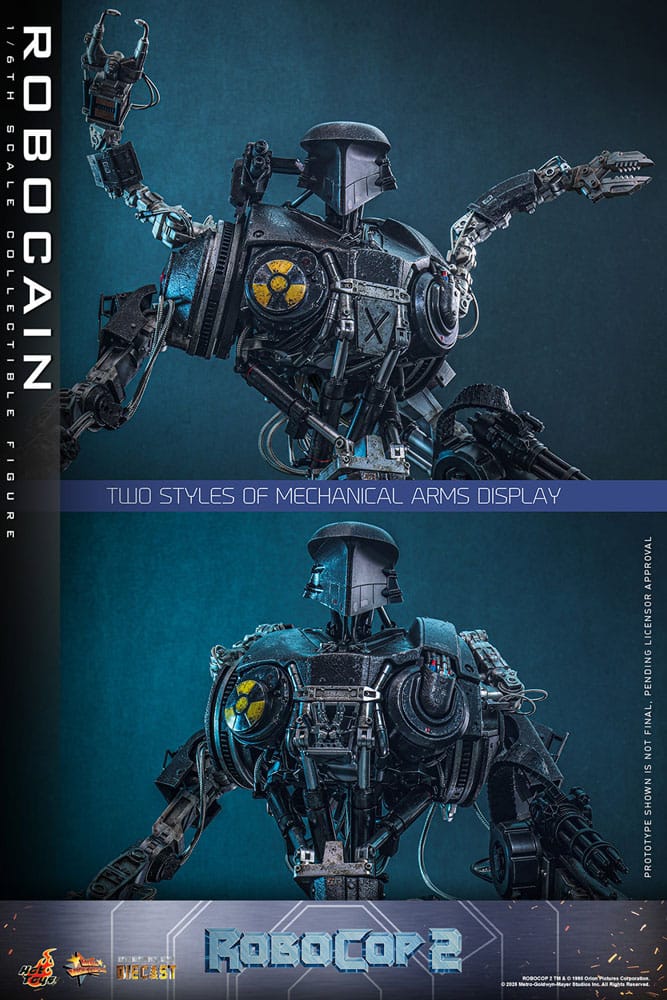 Hot Toys RoboCain RoboCop 2 Diecast 1/6 Actionfigur
