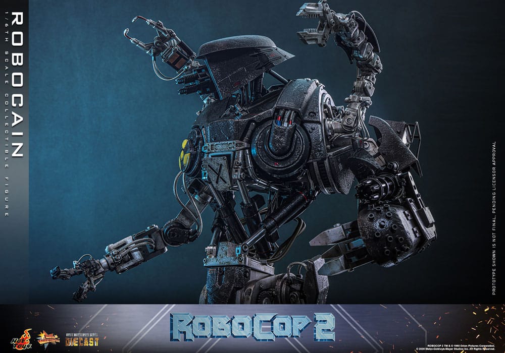 Hot Toys RoboCain RoboCop 2 Diecast 1/6 Actionfigur