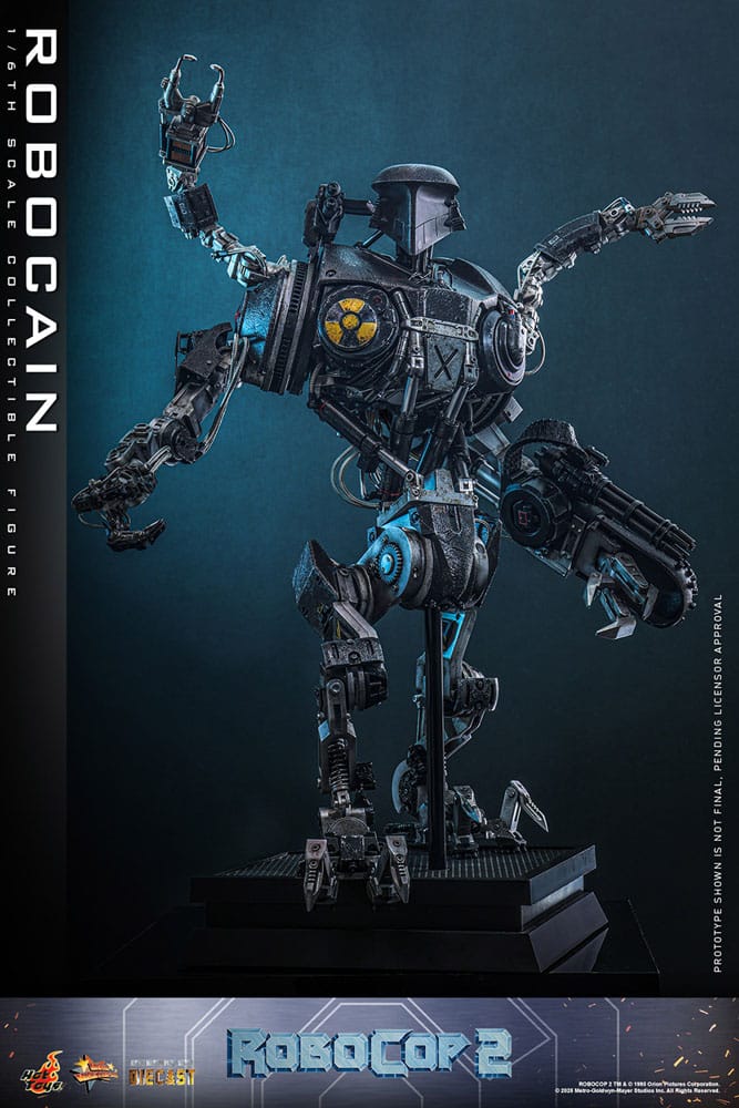 Hot Toys RoboCain RoboCop 2 Diecast 1/6 Actionfigur
