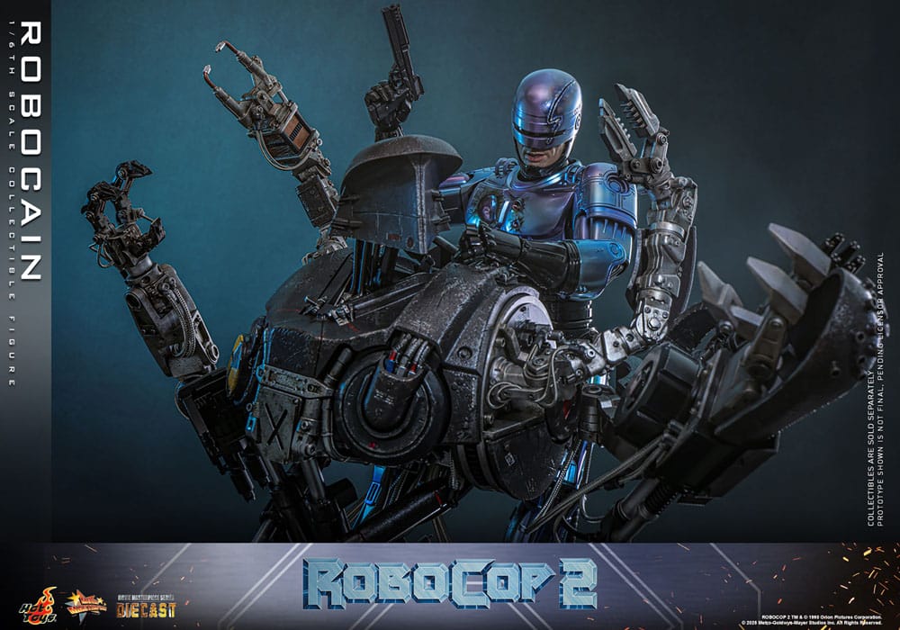 Hot Toys RoboCain RoboCop 2 Diecast 1/6 Actionfigur