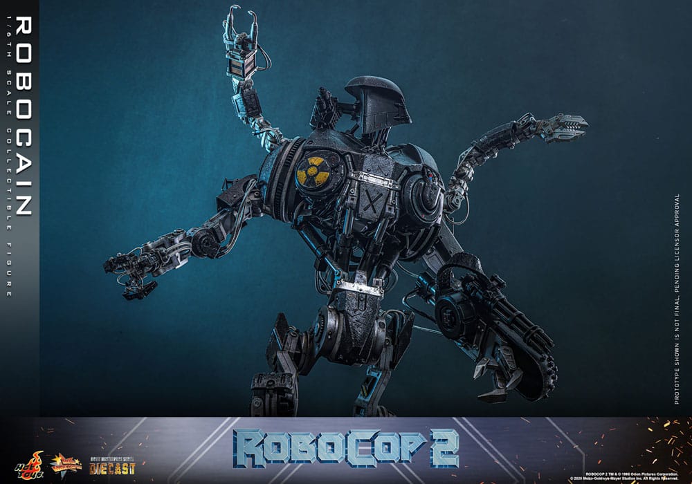 Hot Toys RoboCain RoboCop 2 Diecast 1/6 Actionfigur