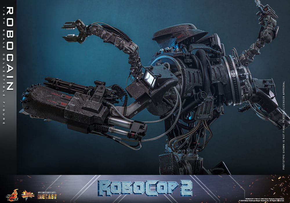 Hot Toys RoboCain RoboCop 2 Diecast 1/6 Actionfigur