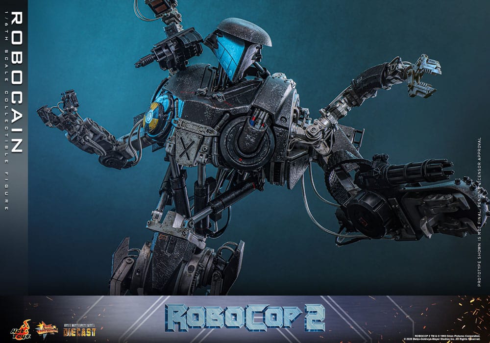 Hot Toys RoboCain RoboCop 2 Diecast 1/6 Actionfigur