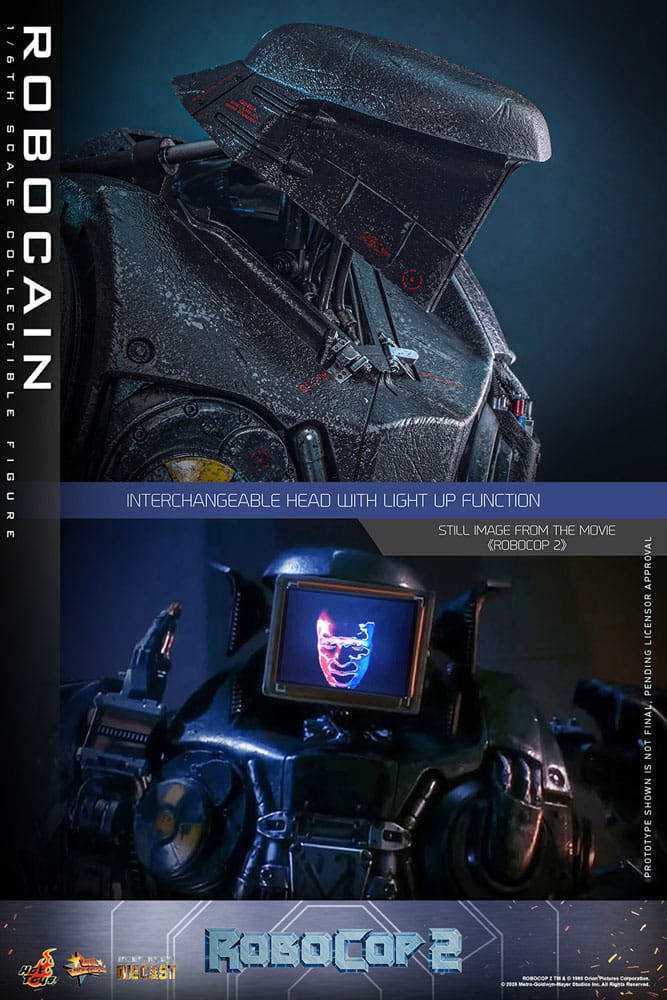 Hot Toys RoboCain RoboCop 2 Diecast 1/6 Actionfigur