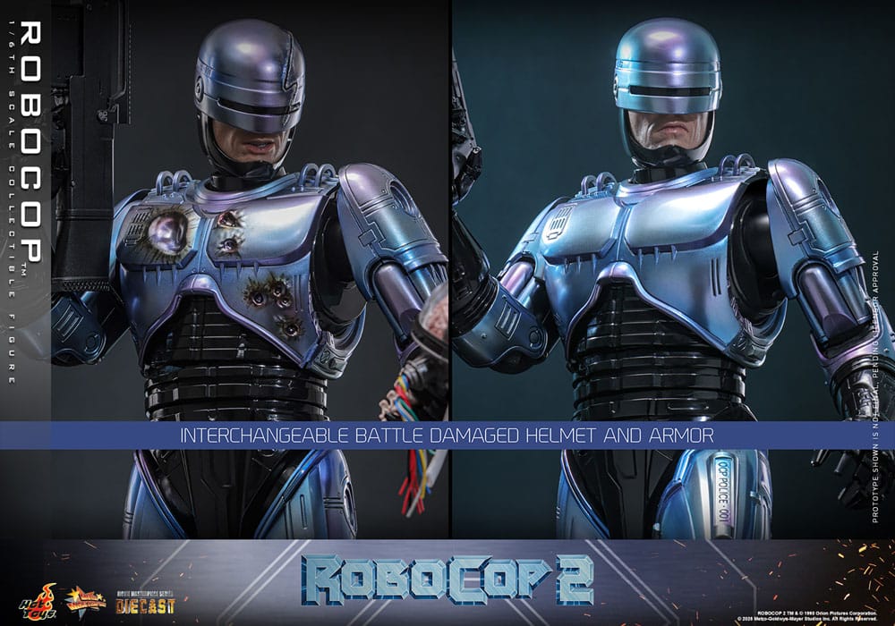 Hot Toys RoboCop 2 Diecast 1/6 Actionfigur