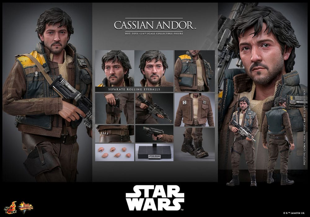 Hot Toys Rogue One A Star Wars Story Cassian Andor 1/6 Actionfigur