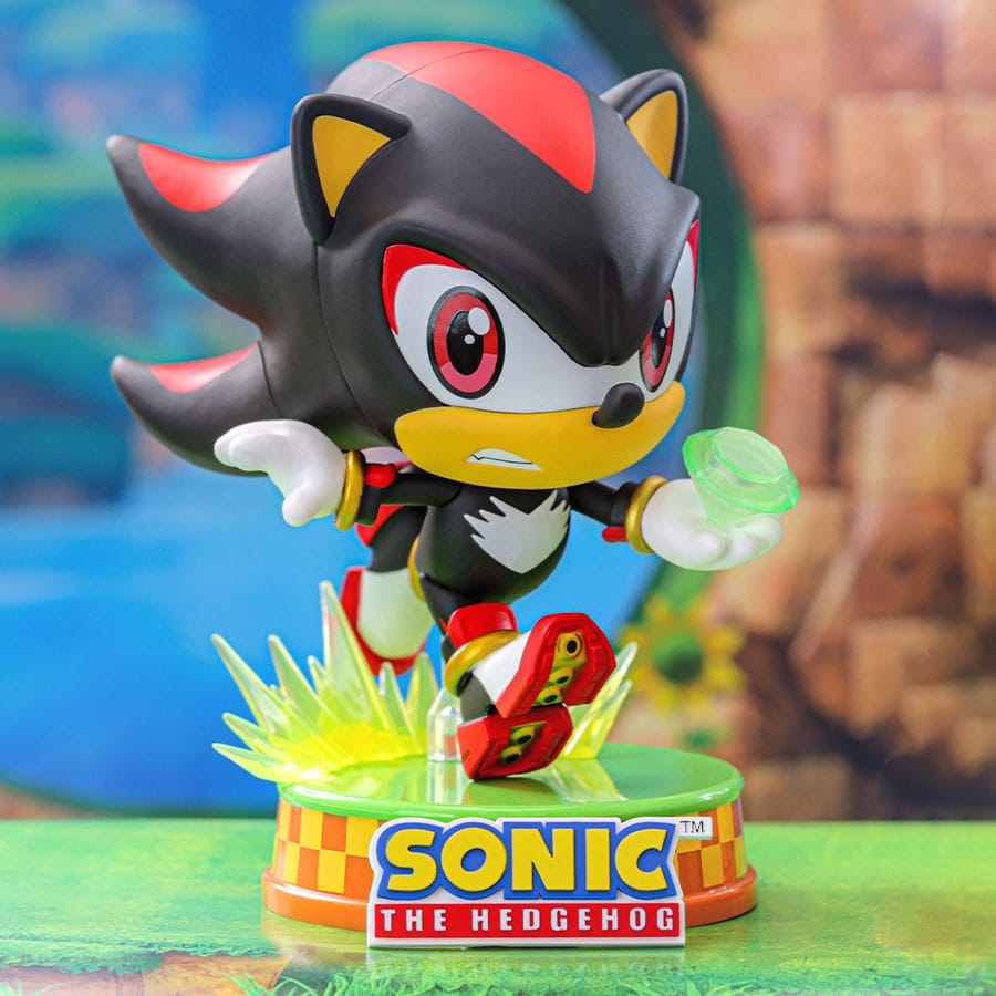 Hot Toys Sonic the Hedgehog Cosbaby (S) Minifigur Shadow 12 cm