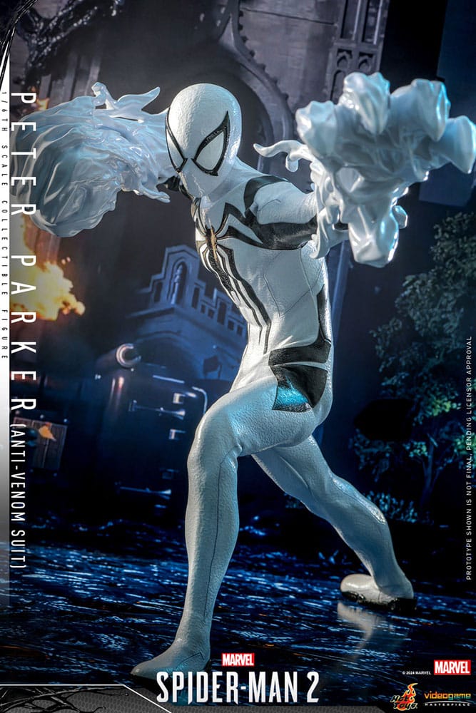 Hot Toys Spider-Man 2 Peter Parker (Anti-Venom Suit) 1/6 Actionfigur