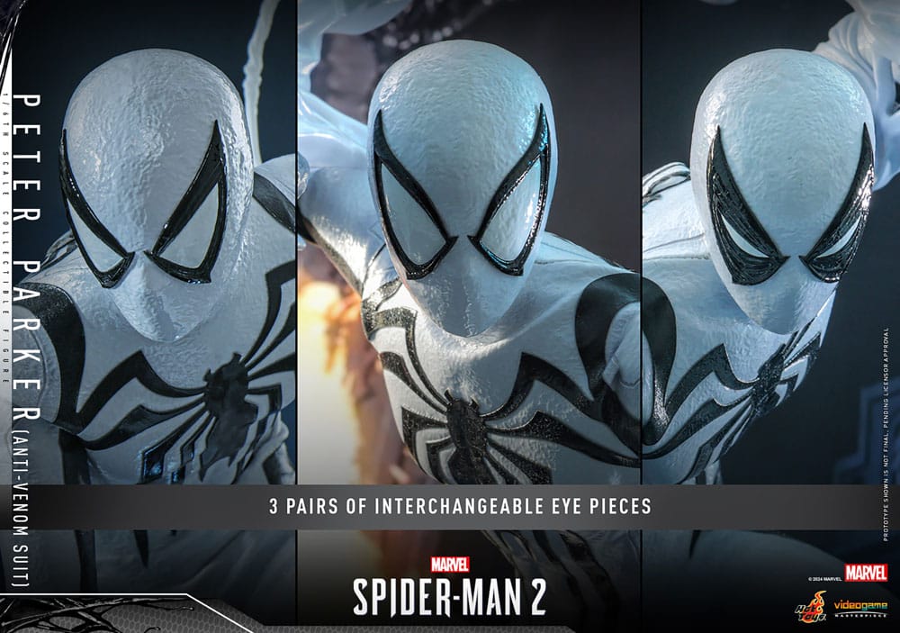 Hot Toys Spider-Man 2 Peter Parker (Anti-Venom Suit) 1/6 Actionfigur