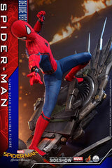 Hot Toys Spider-Man Homecoming QS015 Deluxe Version 1/4 Actionfigur - Beschädigte Verpackung