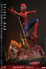 Hot Toys Spider-Man Movie Masterpiece Actionfigur 1/6 Spider-Man (Battle Damaged Version) 30 cm