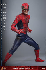 Hot Toys Spider-Man Movie Masterpiece Actionfigur 1/6 Spider-Man (Battle Damaged Version) 30 cm