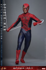 Hot Toys Spider-Man Movie Masterpiece Actionfigur 1/6 Spider-Man (Battle Damaged Version) 30 cm