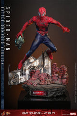 Hot Toys Spider-Man Movie Masterpiece Actionfigur 1/6 Spider-Man (Battle Damaged Version) 30 cm