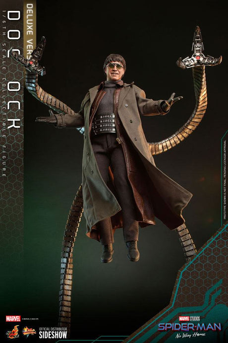 Hot Toys Spider-Man No Way Home Movie Doc Ock (Deluxe Version) 1/6 Masterpiece Actionfigur 31 cm