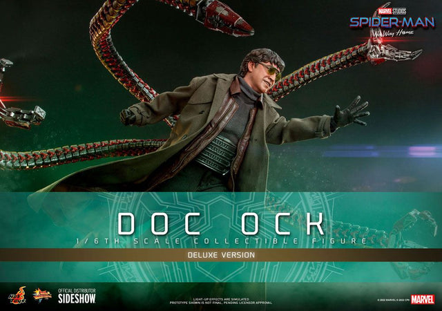 Hot Toys Spider-Man No Way Home Movie Doc Ock (Deluxe Version) 1/6 Masterpiece Actionfigur 31 cm