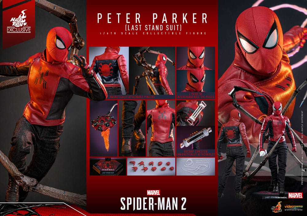 Hot Toys Spider-Man Peter Parker (Last Stand Suit) Hot Toys Exclusive 1/6 Actionfigur