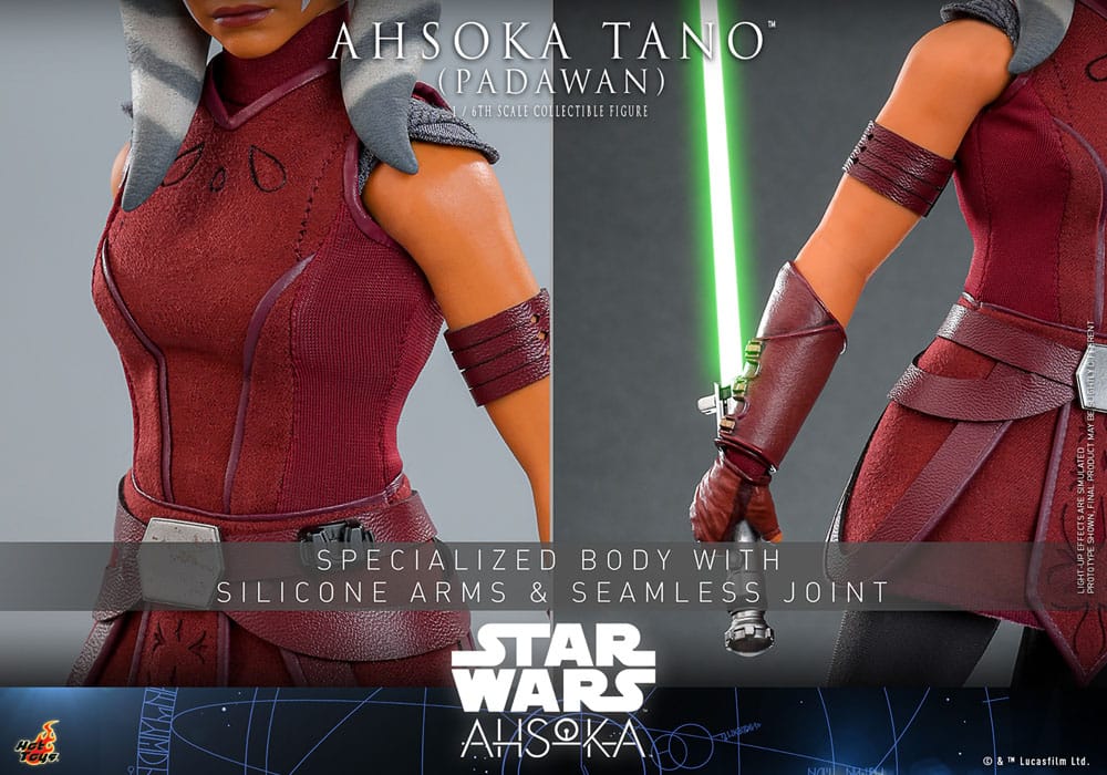 Hot Toys Star Wars Ahsoka Ahsoka Tano (Padawan) 1/6 Actionfigur