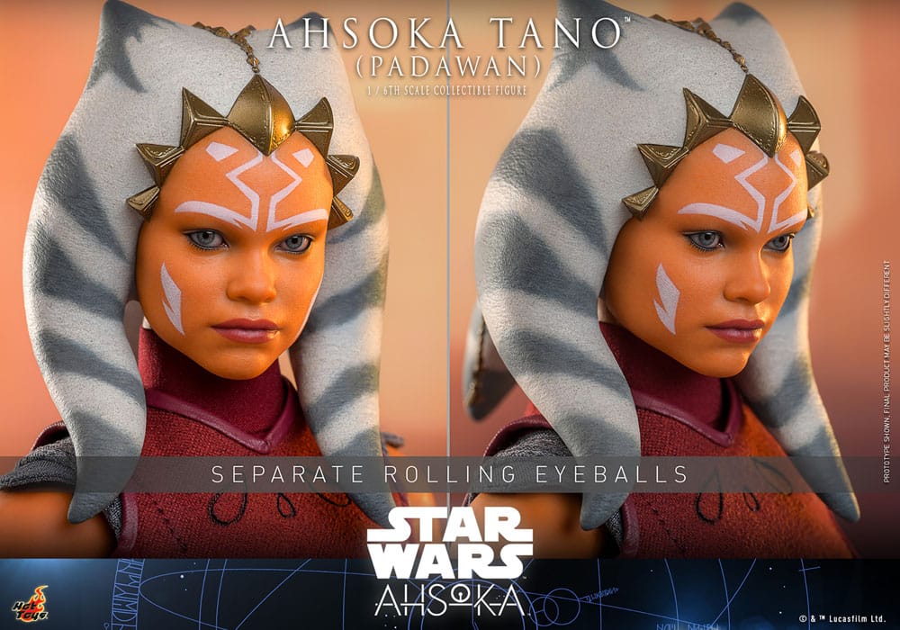 Hot Toys Star Wars Ahsoka Ahsoka Tano (Padawan) 1/6 Actionfigur