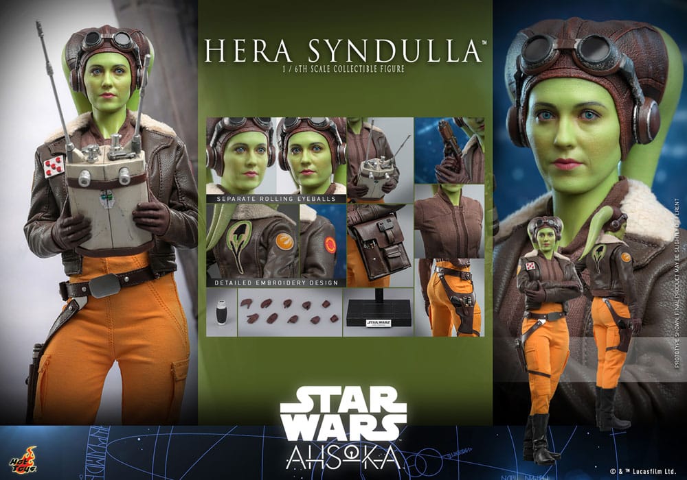 Hot Toys Star Wars Ahsoka Hera Syndulla 1/6 Actionfigur