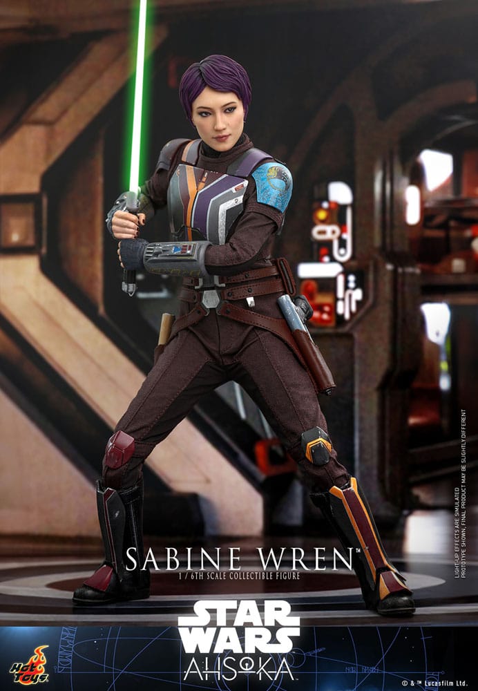 Hot Toys Star Wars Ahsoka Sabine Wren 1/6 Actionfigur