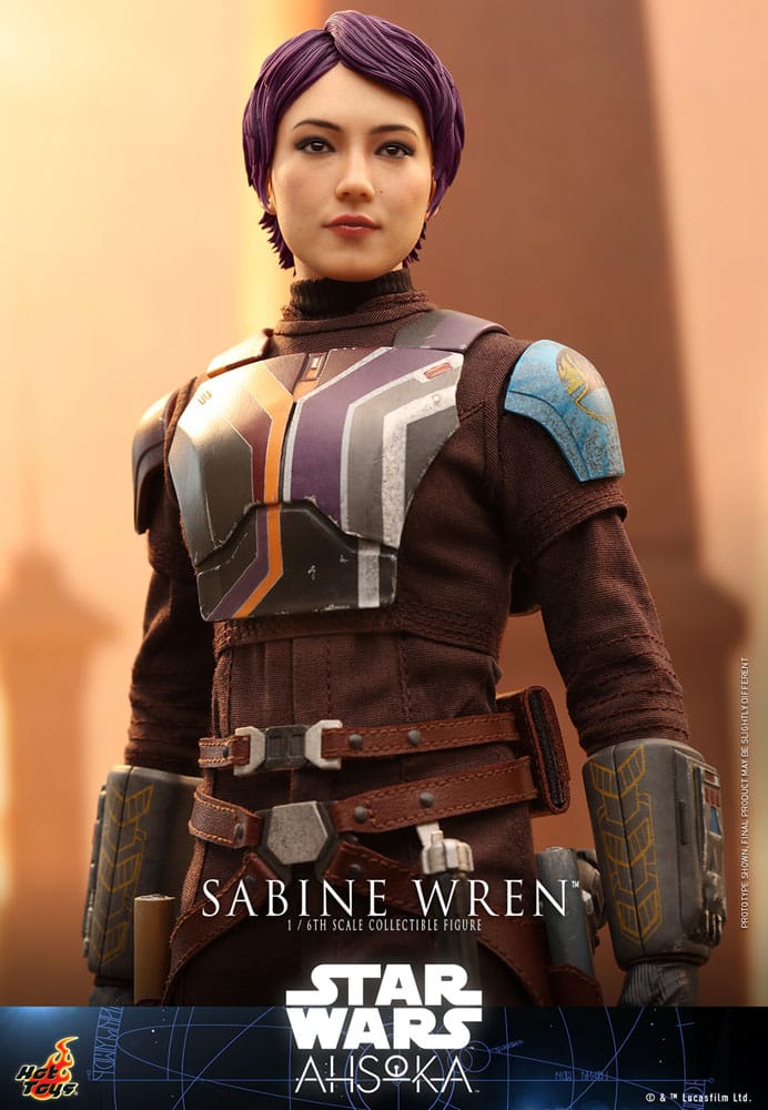 Hot Toys Star Wars Ahsoka Sabine Wren 1/6 Actionfigur