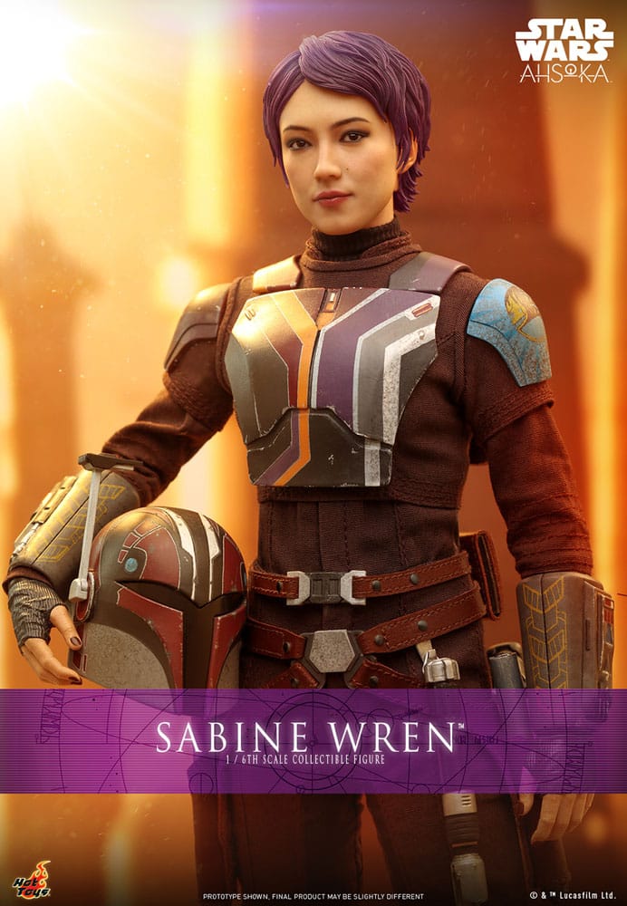 Hot Toys Star Wars Ahsoka Sabine Wren 1/6 Actionfigur