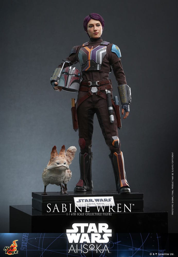 Hot Toys Star Wars Ahsoka Sabine Wren 1/6 Actionfigur