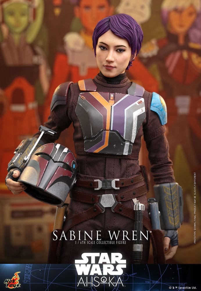 Hot Toys Star Wars Ahsoka Sabine Wren 1/6 Actionfigur