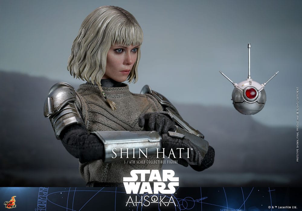 Hot Toys Star Wars Ahsoka Shin Hati 1/6 Actionfigur - Beschädigte Verpackung