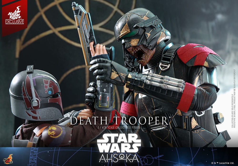 Hot Toys Star Wars: Ahsoka Television Masterpiece Actionfigur 1/6 Death Trooper Hot Toys Exclusive 31 cm