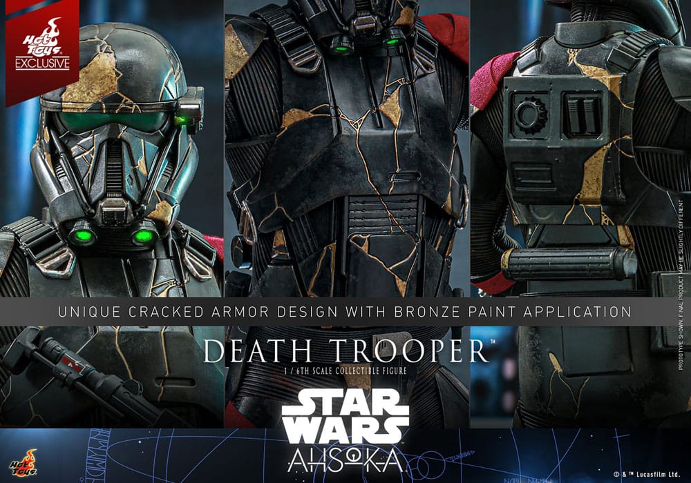 Hot Toys Star Wars: Ahsoka Television Masterpiece Actionfigur 1/6 Death Trooper Hot Toys Exclusive 31 cm