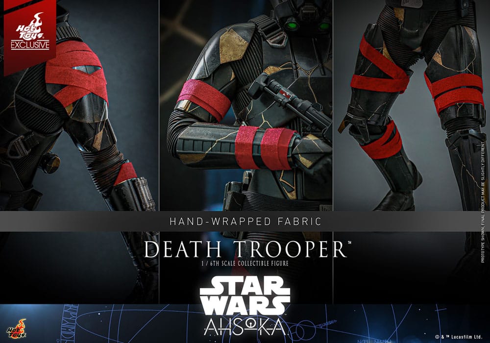 Hot Toys Star Wars: Ahsoka Television Masterpiece Actionfigur 1/6 Death Trooper Hot Toys Exclusive 31 cm